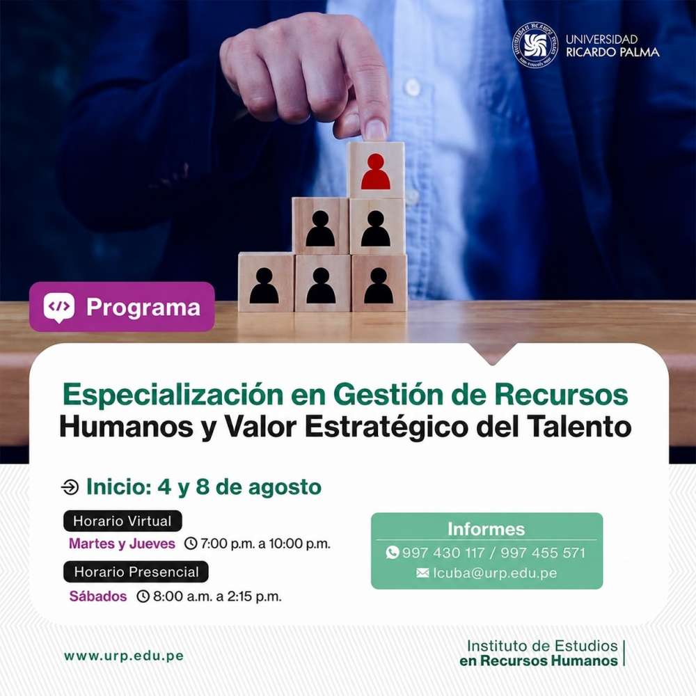 Requi ito :Foto o e caneo del título profe ional o grado académico de bachiller.Foto o e caneo del DNI.Una fotografía digital en formato JPG.

Con tancia o voucher de pago por el monto de S/. 890.00,