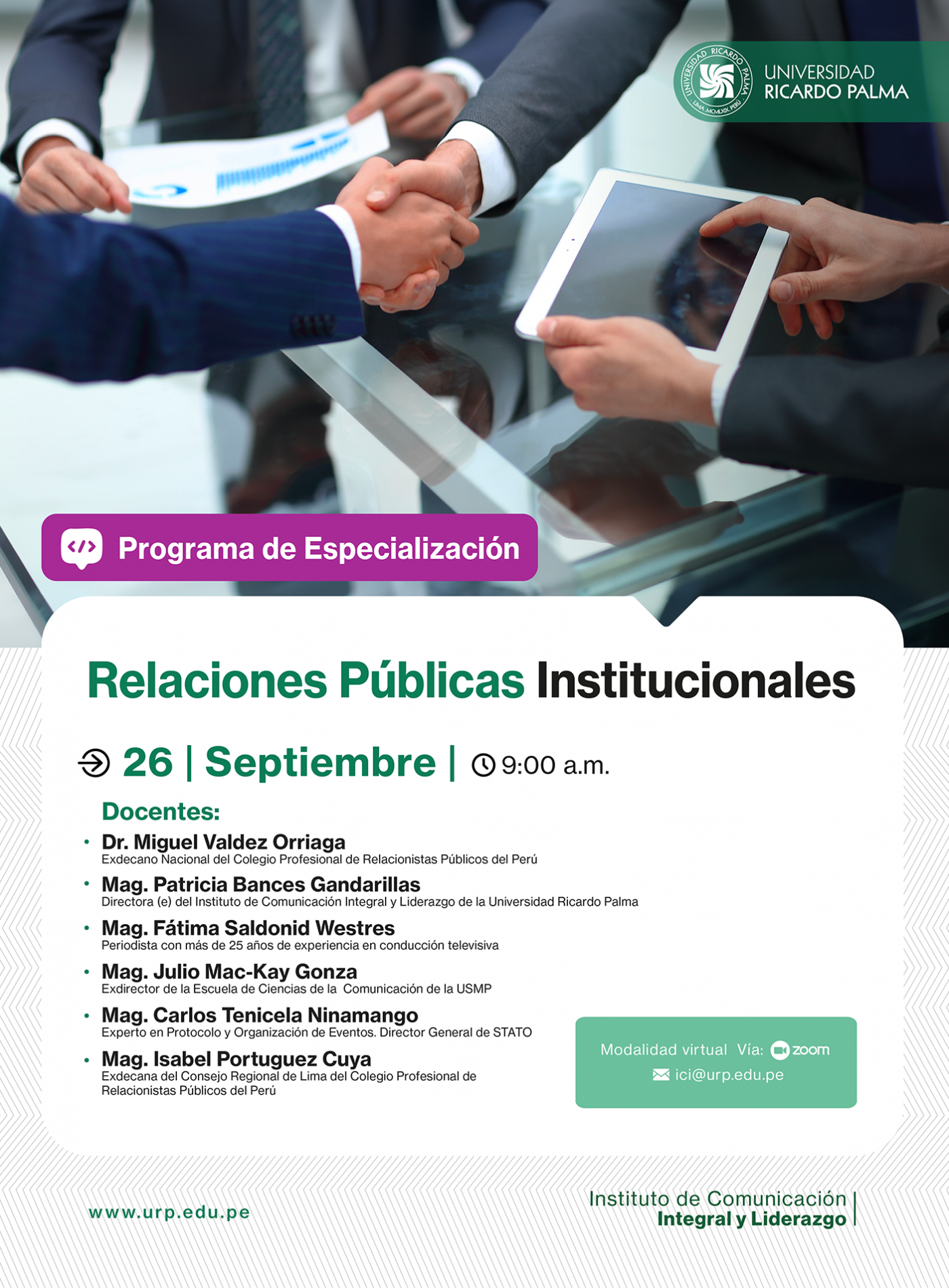 Ge tión de la Comunicación y Contenido  Digitale Má  información aquí