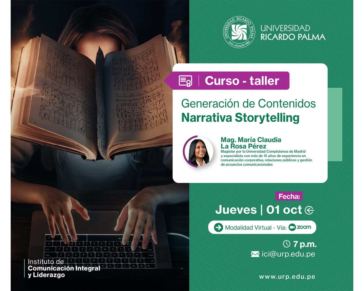 Webinar: Relacione  Pública  In titucionale Fecha: Vierne  17 de abrilMá  información