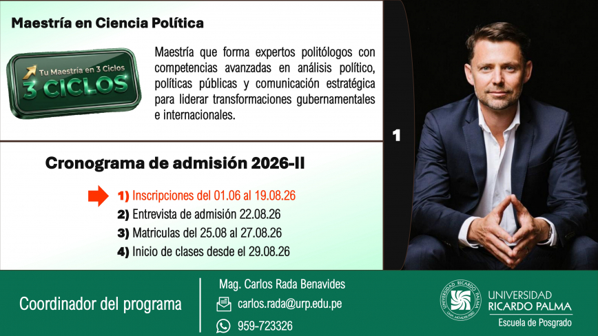 Mae tría enCiencia  Política Pre entación