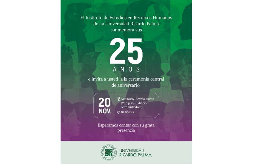 IERH URP: 25 años formando líderes en gestión humana para el Perú