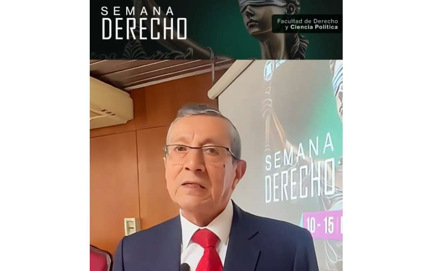 Destacados juristas y diplomáticos participaron en la inauguración de la Semana de Derecho y Ciencia Política de la URP