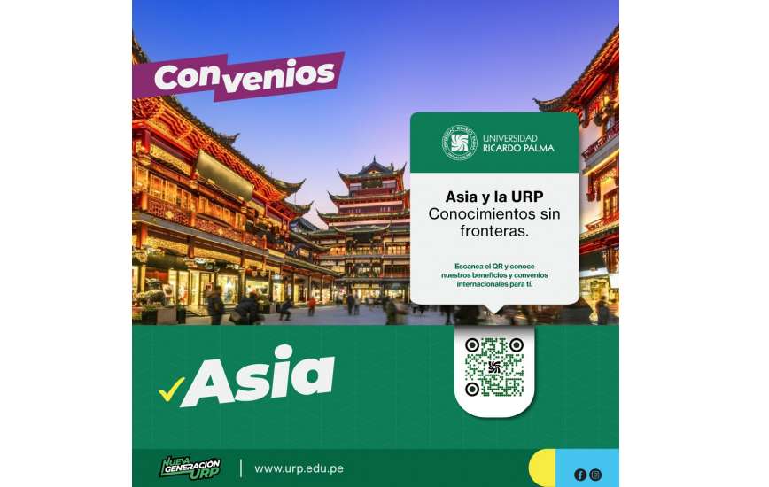 URP fortalece su proyección internacional con nuevos convenios académicos en Asia