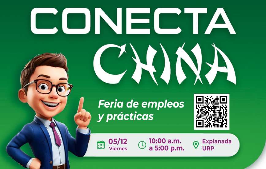 Instituto Confucio de la URP presentan la feria laboral “Conecta China 2025” para fortalecer la empleabilidad universitaria