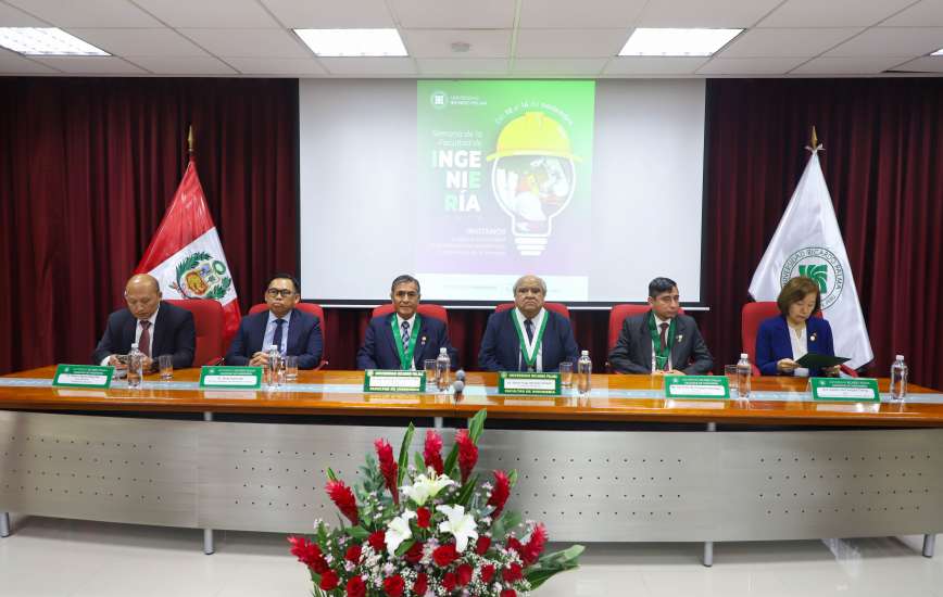 Universidad Ricardo Palma inauguró la Semana de la Facultad de Ingeniería 2025