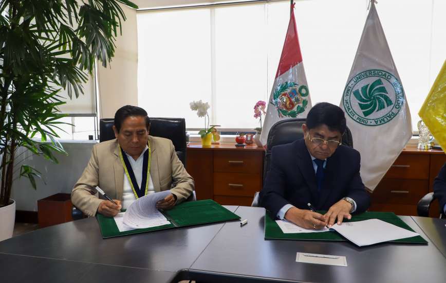 URP y Municipalidad de Santa Anita suscriben Convenio Marco de Cooperación Interinstitucional