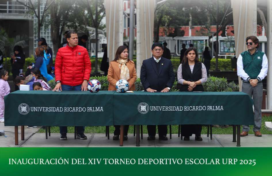 Inaguración del XIV Torneo Deportivo Escolar URP 2025