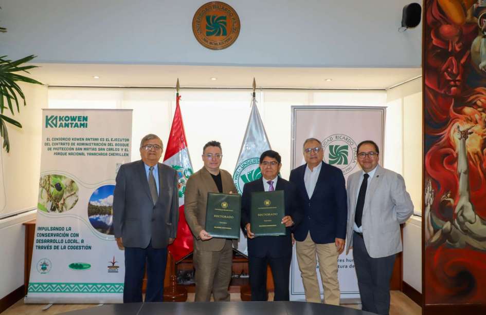 Un Compromiso con la Naturaleza: Universidad Ricardo Palma Suscribe Convenio con Consorcio Kowen Antami
